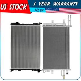 Autodayplus Adp84402201s Radiator And Ac Condenser Kit For 2013 2014-2018 Ford Flex Aluminum Replacement