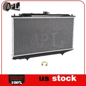 Ap12275901l Autoparts-leader Brand New Aluminum Radiator For 1988 89 90 1991 Honda Crx 886 1.5l L4