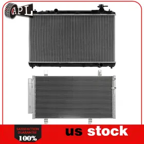 Ap84804101l Autoparts-leader Fits 2010 2011 Toyota Camry A/c Condenser And Radiator Assembly
