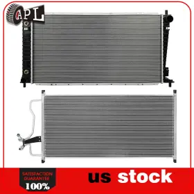 Ap84805201l Autoparts-leader Fits 04-08 Ford F-150 06-08 Lincoln Mark Lt Ac Condenser And Radiator Assembly