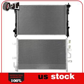 Autoparts-leader Ap84808001l Fits 2010 2011 Ford Taurus Ac Condenser And Radiator Assembly