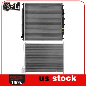 Ap84810701l Autoparts-leader Fits 2005 2006 2007 Ford F-250 Super Duty Ac Condenser And Radiator Assembly