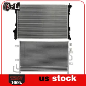 Ap84821401l Autoparts-leader Fits 13-18 Ford Flex 2015-2018 Lincoln Mkt Ac Condenser And Radiator Assembly