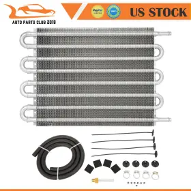 Autopartsclub2018 Ap129114c01 For Aluminum Oil Cooler Fits 1997-1999 2000 2001 2002 2003 2004 Ford Expedition