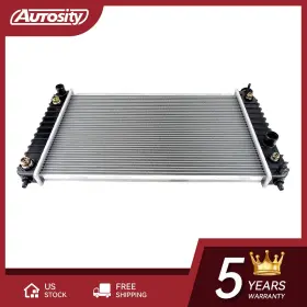 Rea411826a Autosity Radiator For 1996-2003 Gmc Sonoma V6 4.3l 2004 All Engine Cross Flow