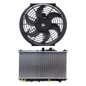 12657035 Autosuperstar Cooling Fan&radiator For 1992-93 Honda Accord 2.2l And 1995-96 Prelude