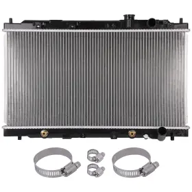 12678738 Autosuperstar Radiator For 1994-2001 Acura Integra Cu1741 With Universal Oil Hose Clamps Kit