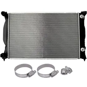 12679730 Autosuperstar Radiator For 2003-2008 Audi A4 Quattro With Universal Oil Hose Clamps Kit 2.0l 12679730 Autosuperstar Radiator For 2003-2008 Audi A4 Quattro With Universal Oil Hose Clamps Kit 2.0l