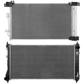 13409257 Autosuperstar Radiator And Ac Condenser Cooling Kit For 2019 2020 Nissan Altima