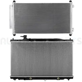 13851254 Basic-autoparts For 2007 2008 2009 Honda Cr-v 2.4l Aluminum Radiator And Ac Condenser Cooling Kit 13851254 Basic-autoparts For 2007 2008 2009 Honda Cr-v 2.4l Aluminum Radiator And Ac Condenser Cooling Kit