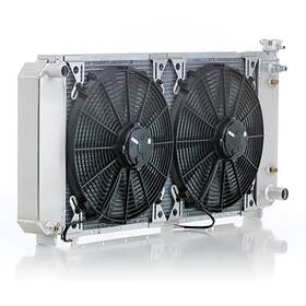 Be Cool Radiators 83058 1967-72 Chevrolet/gmc Truck With Auto Trans Polished Aluminum Cooling