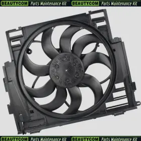 17418617103 Beautycom Spectra Premium Engine Cooling Fan Assembly For Bmw 528i Xdrive Cf19029
