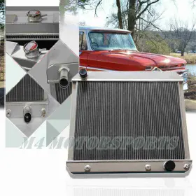 Ra284 Blitech 4 Row Radiator Fit 1963-1966 Chevy Gmc Pontiac C10/c20/c30 Suburban Cutlass 4.8l Ra284 Blitech 4 Row Radiator Fit 1963-1966 Chevy Gmc Pontiac C10/c20/c30 Suburban Cutlass 4.8l