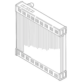 17-11-5-a18-7e9 Bmw Genuine Auxiliary Radiator