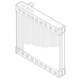 17-11-8-743-663 Bmw Genuine Radiator