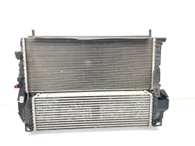 17-42-7-617-611 Bmw 2016-2019 X1 F48 Engine Cooling Radiator Turbo Intercooler Fan Shroud Oem