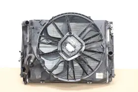 17117559273 Bmw 07-12 E82 E90 E92 328 128 N52 Radiator Ac Condenser Cooling Fan Assembly Oem