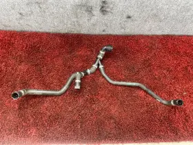 17128616133 Bmw 2016-2018 F30 330e Radiator Expansion Tank Bottle And Pipes Oem 66k