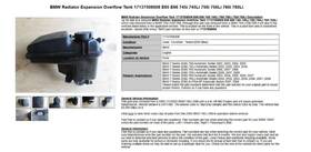 Bmw 17137508006 328i Coolant Radiator Expansion Tank Cap 2007-2016