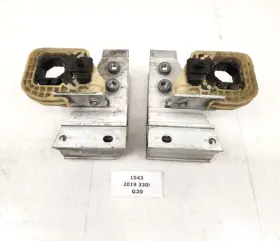 7422233 Bmw 19-23 Oem G20 330 M340 Radiator Carrier Support Bracket Left Right Set