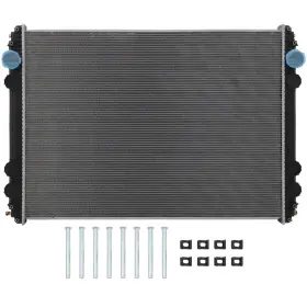 13555483 Book-autoparts 1pc Aluminum Core Truck Radiator 800022 For 2003-2007 Freightliner Columbia