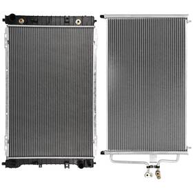 Book-autoparts 13572826 1 X Radiator Ac Condenser For 2005-06 Mazda Tribute 05-07 Mercury Mariner
