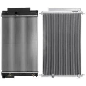 Book-autoparts 13572900 1 X Aluminum Core Radiator Ac Condenser Assembly For 2008-2015 Scion Xb