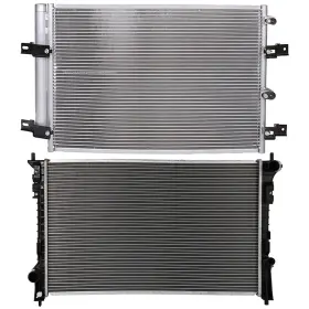 13572954 Book-autoparts 1 X Aluminum Core Radiator Ac Condenser For 2007-2011 Lincoln Mkx