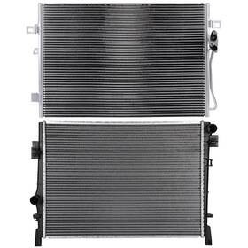 Book-autoparts 13572963 1 X Aluminum Core Radiator Ac Condenser For 2011-2019 Dodge Journey