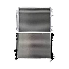Book-autoparts 13589776 1 X Radiator Ac Condenser Assembly For 2009-2010 Chrysler 300 2.7l