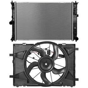 Book-autoparts 13607899 1x Radiator Cooling Fan For 2010-2011 Mercury Milan 2011-2012 Lincoln Mkz