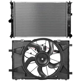 13607899 Book-autoparts 1x Radiator Cooling Fan For 2010-2011 Mercury Milan 2011-2012 Lincoln Mkz