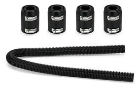 Bous Performance Bpk-6204bk 48 Inch Universal Chevy Ford Stainless Steel Radiator Hose Kit Black K72804bk