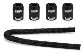 Bpk-6204bk Bous Performance 48 Inch Universal Chevy Ford Stainless Steel Radiator Hose Kit Black K72804bk