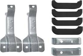 Buliboao 1099-zb Truck 4 Core Heavy Duty Radiator Bracket Kit Fits For Chevy Gmc C10 C20 C30