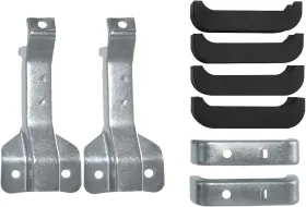 1099-zb Buliboao Truck 4 Core Heavy Duty Radiator Bracket Kit Fits For Chevy Gmc C10 C20 C30