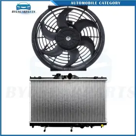 12147976 Byuscarparts Cooling Fan And Radiator Kitfit For 1998-1999 Toyota Corolla 1.8l