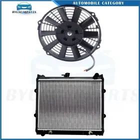 12147983 Byuscarparts Cooling Fan And Radiator Kit Fit For 1984-1995 Toyota 4runner 2.4l