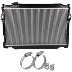 12808018 Byuscarparts For 96-97 Lexus Lx450 Toyota Land Cruiser With Oil Hose Clamps Kit Radiator
