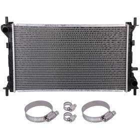 Byuscarparts 12808023 For 2000-2007 Ford Focus With Universal Oil Hose Clamps Kit Cu2296 Radiator