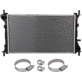 12808023 Byuscarparts For 2000-2007 Ford Focus With Universal Oil Hose Clamps Kit Cu2296 Radiator