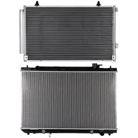 12818888 Byuscarparts For 01-07 Toyota Highlander Aluminum Radiator And Ac Condenser Cooling Kit 12818888 Byuscarparts For 01-07 Toyota Highlander Aluminum Radiator And Ac Condenser Cooling Kit