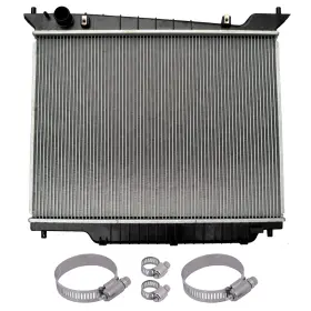 12818919 Byuscarparts For 03 04 Ford Expedition Lincoln Navigator Radiator With Oil Hose Clamps Kit