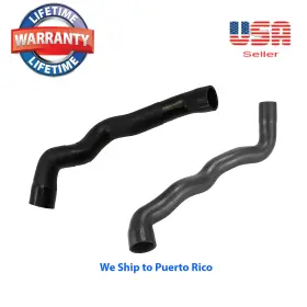 2105013282 C-horse Unused Set 2 Radiator Coolant Hose Up And Low Fit Mercedes Benz E320 1998-2003