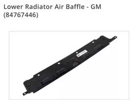 84767446 Cadillac 2020 Through 2025 Ct4 And Ct5 Front Lower Air Baffle