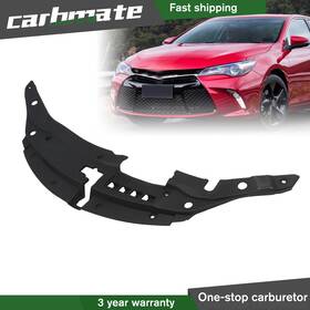 Carbmate To1224103 Upper Radiator Support Cover Duct Seal Plastic For 2015 2016 2017 Toyota Camry