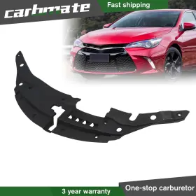 To1224103 Carbmate Upper Radiator Support Cover Duct Seal Plastic For 2015 2016 2017 Toyota Camry