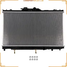 10177634 Carspartsaleclub Aluminum Radiator With 1 Row For 1998-2002 Chevy Prizm /toyota Corolla 1.8l Cu2198 10177634 Carspartsaleclub Aluminum Radiator With 1 Row For 1998-2002 Chevy Prizm /toyota Corolla 1.8l Cu2198