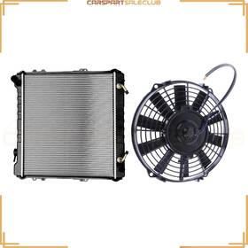 Carspartsaleclub 10254124 Cooling Fan&radiator Kit For 1989-95 Toyota 4runner Sr5 Sport Utility 4-door V6
