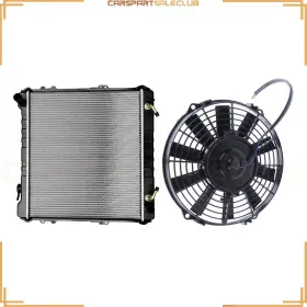 10254124 Carspartsaleclub Cooling Fan&radiator Kit For 1989-95 Toyota 4runner Sr5 Sport Utility 4-door V6